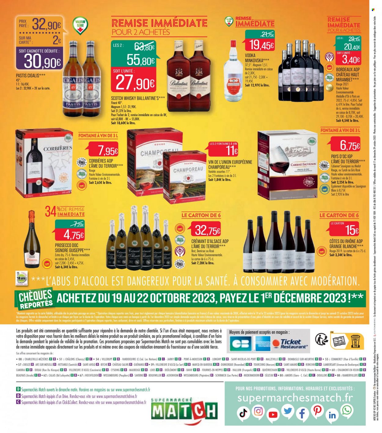 Catalogue Supermarché Match - 17/10/2023 - 29/10/2023. Page 8