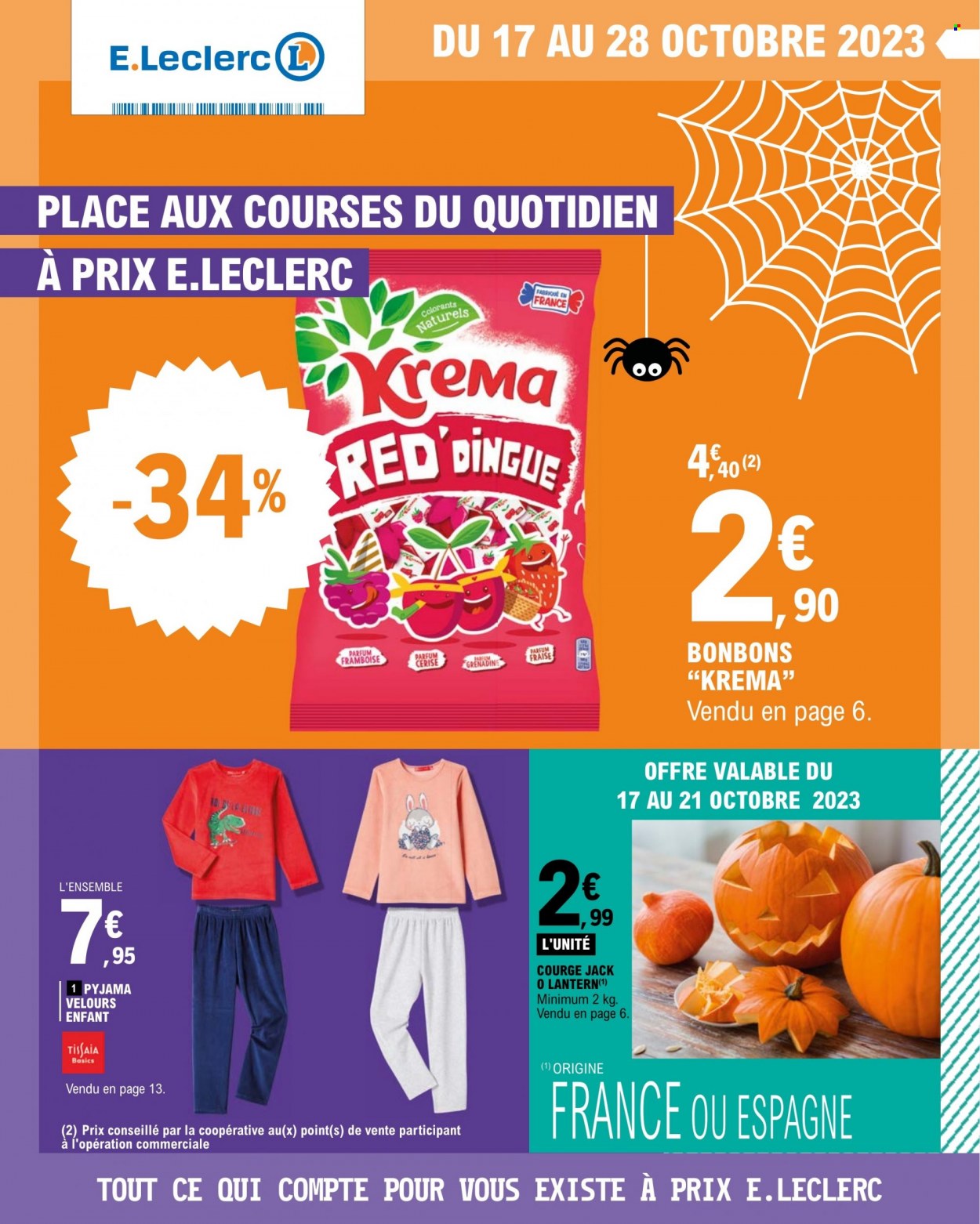 Catalogue E.Leclerc - 17/10/2023 - 28/10/2023. Page 1