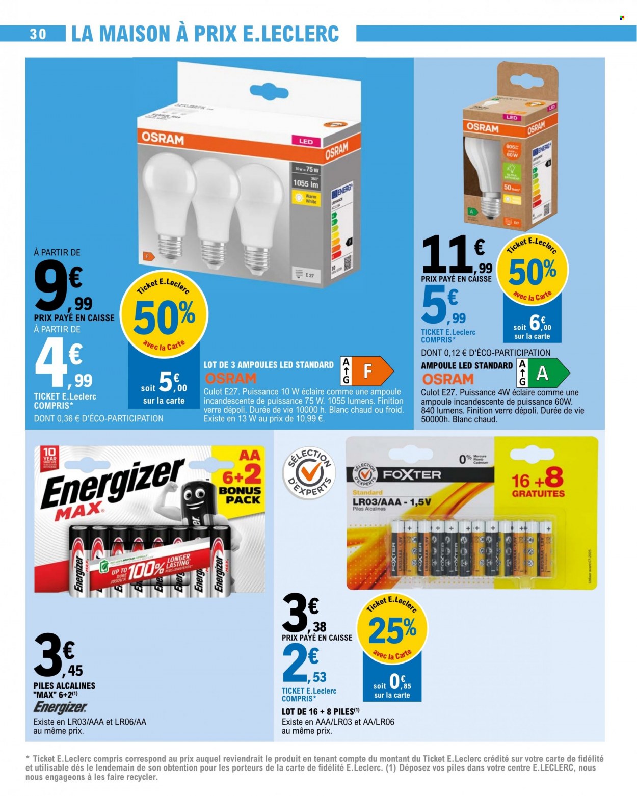 Catalogue E.Leclerc - 17/10/2023 - 28/10/2023. Page 30