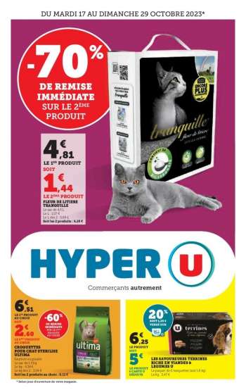 Catalogue HYPER U - 17/10/2023 - 29/10/2023.