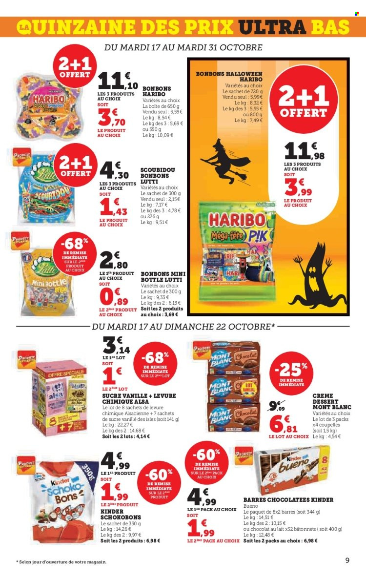 Catalogue SUPER U - 17/10/2023 - 22/10/2023. Page 9
