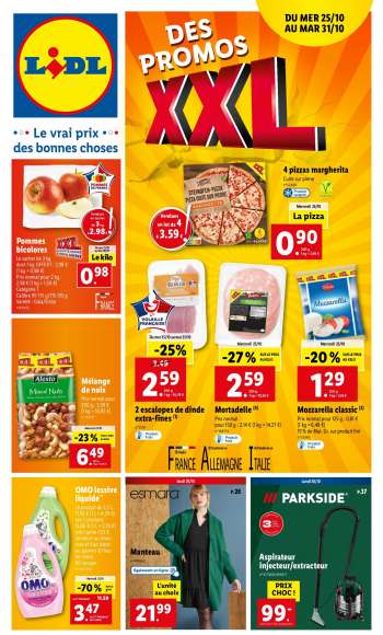 Catalogue Lidl - 25/10/2023 - 31/10/2023.