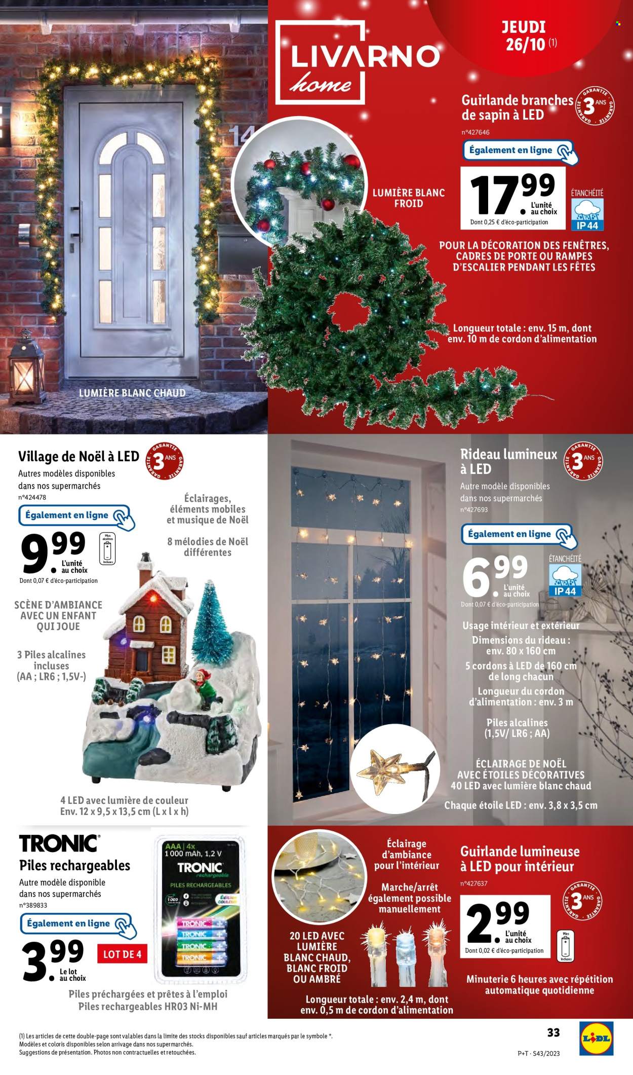 Catalogue Lidl - 25/10/2023 - 31/10/2023. Page 33
