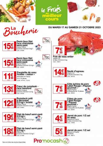 Catalogue Promocash - 17/10/2023 - 21/10/2023.