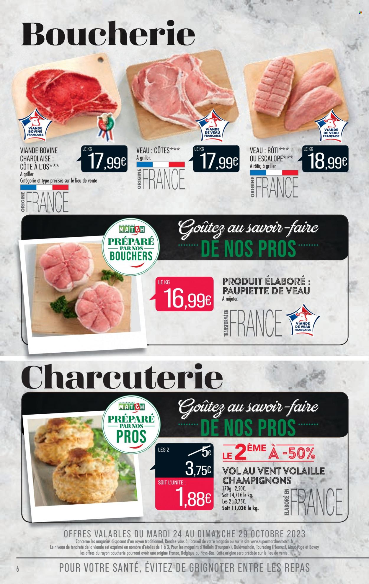 Catalogue Supermarché Match - 24/10/2023 - 05/11/2023. Page 6