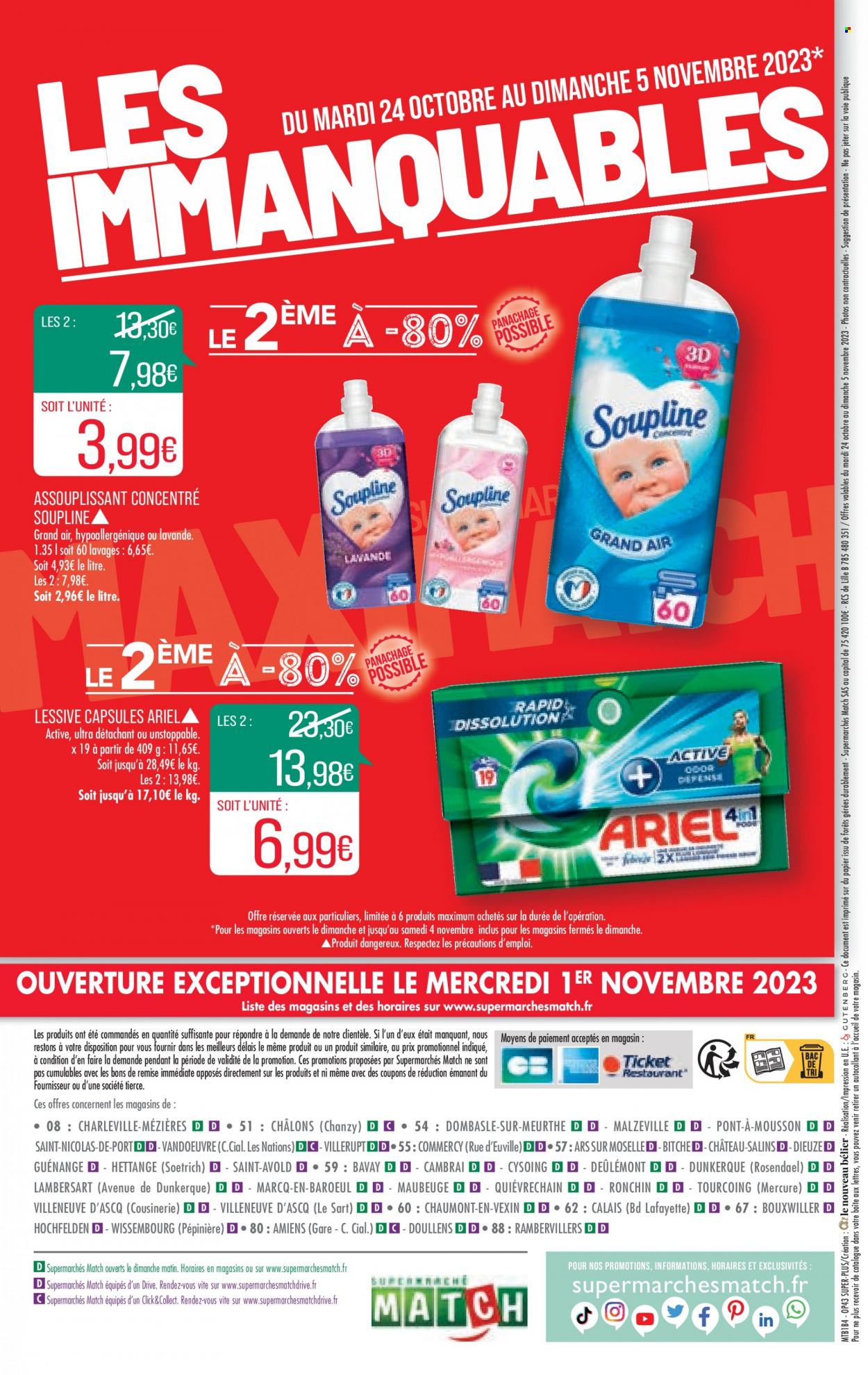 Catalogue Supermarché Match - 24/10/2023 - 05/11/2023. Page 32