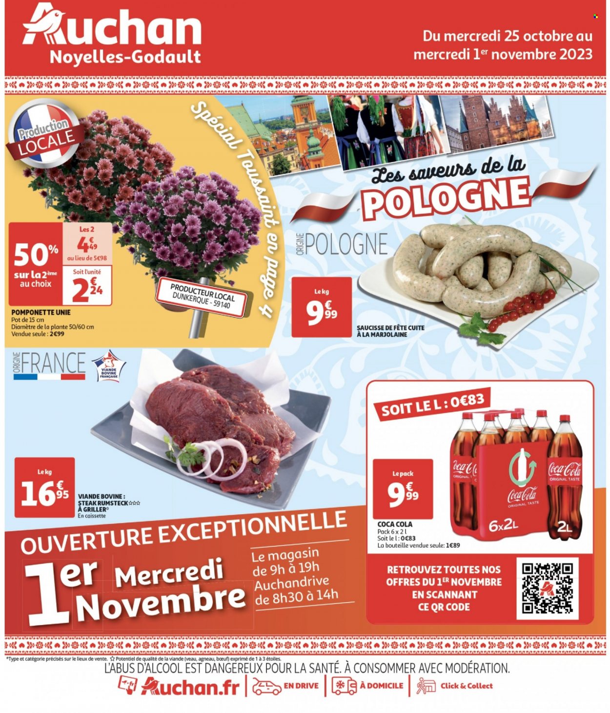 Catalogue Auchan - 25/10/2023 - 01/11/2023. Page 1