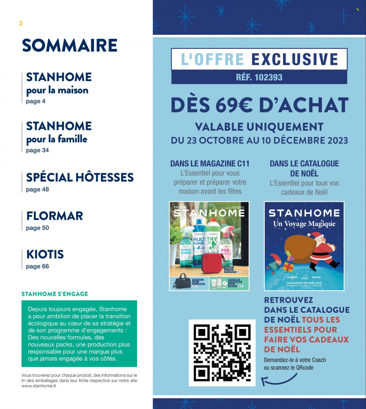 Catalogue Stanhome - 23/10/2023 - 26/11/2023. Page 2