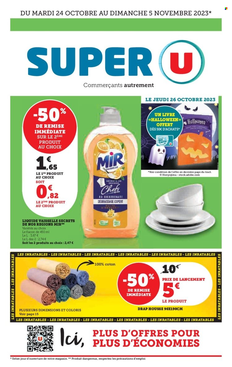 Catalogue SUPER U - 24/10/2023 - 05/11/2023. Page 1