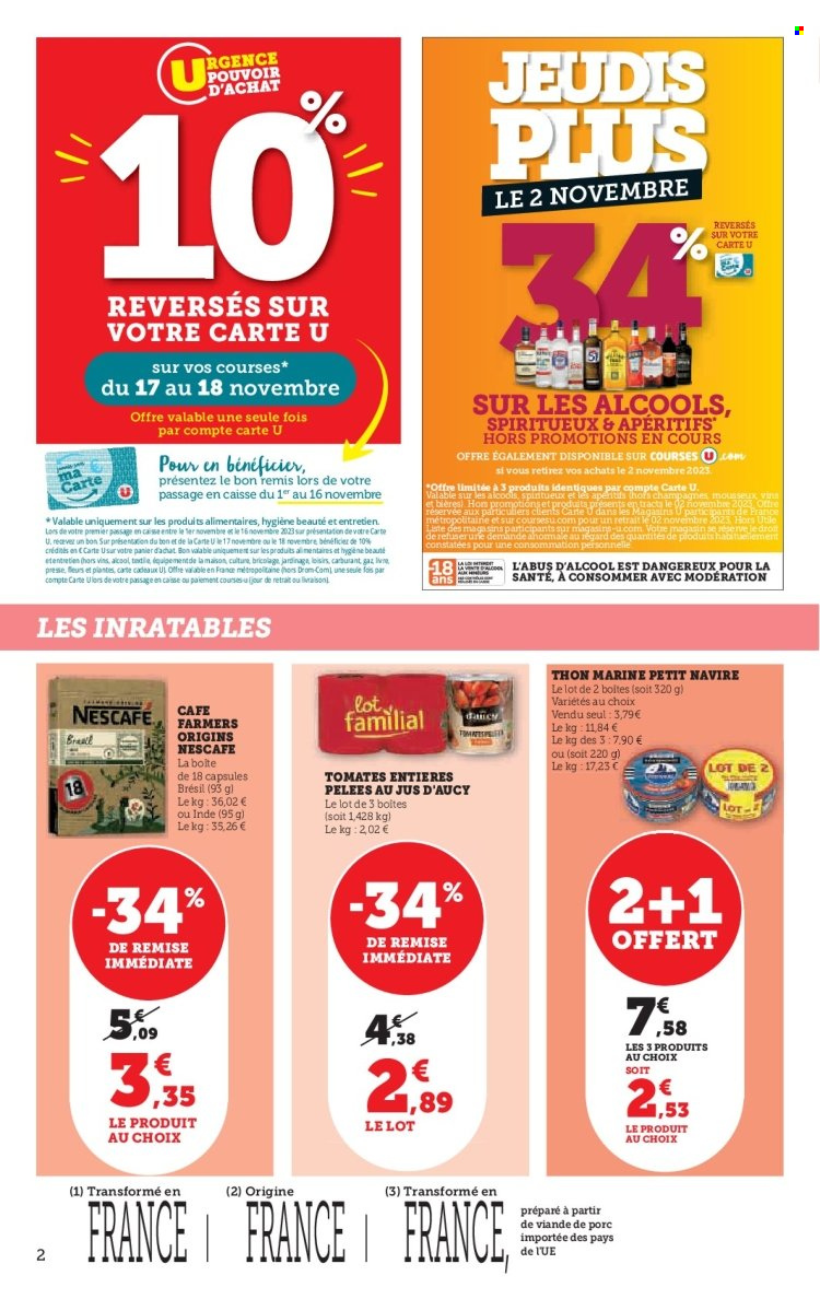 Catalogue SUPER U - 24/10/2023 - 05/11/2023. Page 2