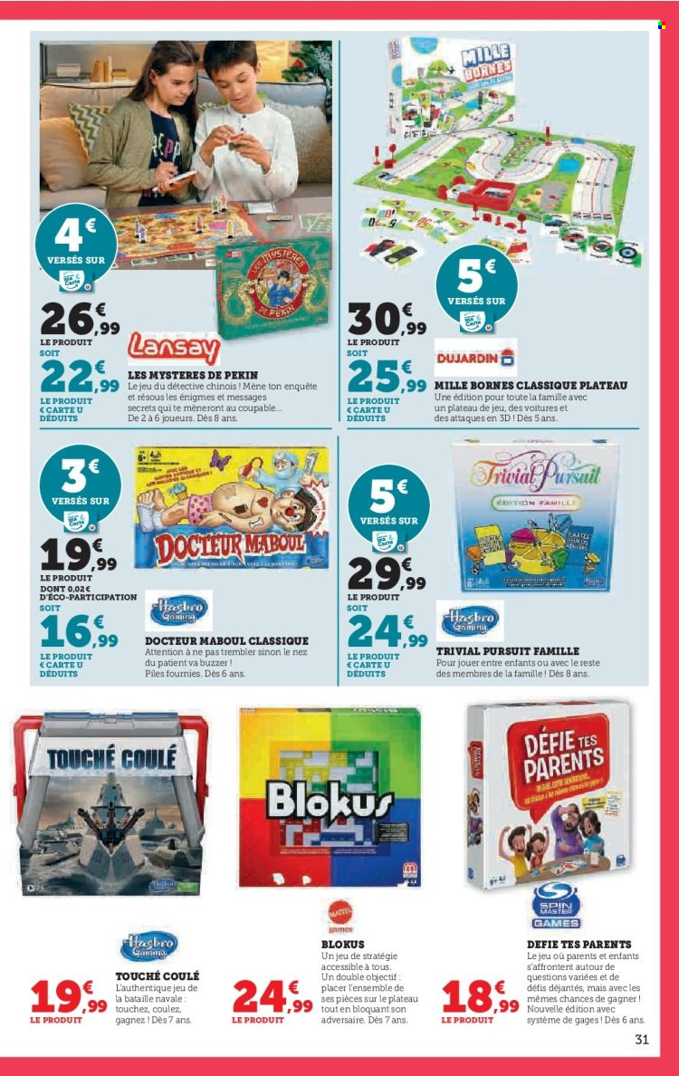 Catalogue SUPER U - 24/10/2023 - 03/12/2023. Page 31