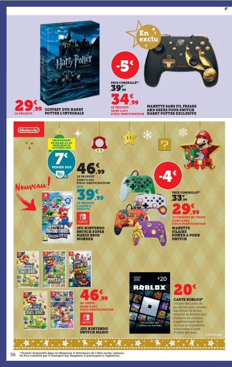 Catalogue SUPER U - 24/10/2023 - 03/12/2023. Page 36