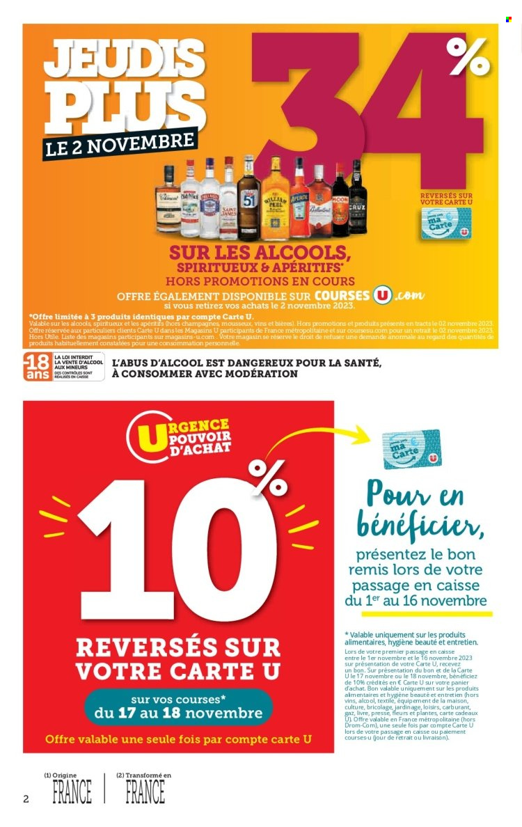 Catalogue U express - 24/10/2023 - 05/11/2023. Page 2