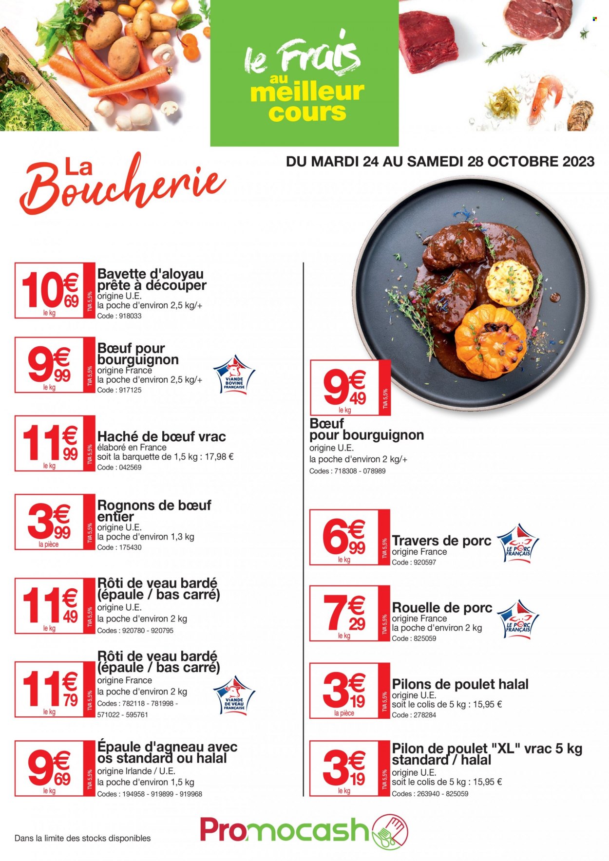 Catalogue Promocash - 24/10/2023 - 28/10/2023. Page 1