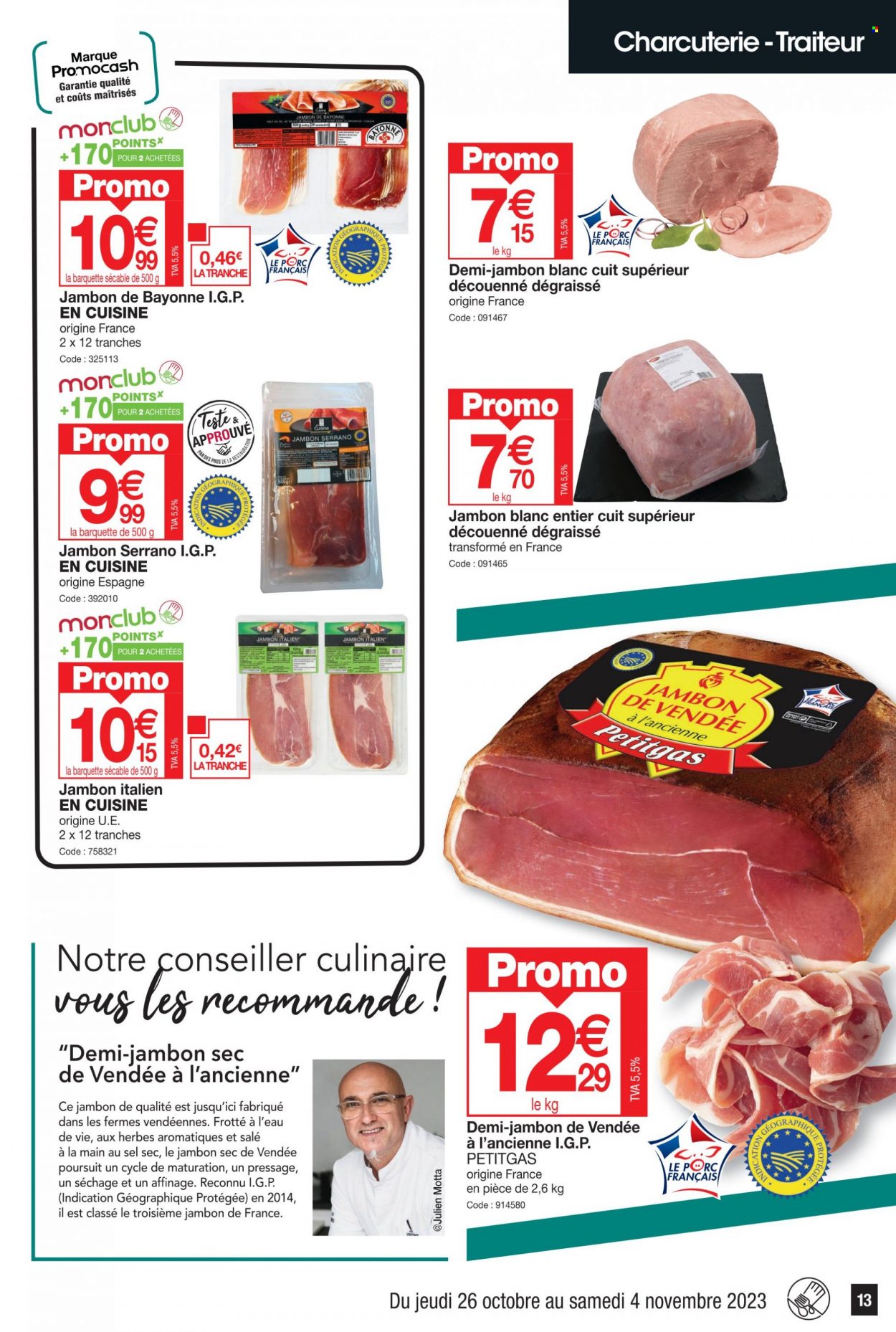 Catalogue Promocash - 26/10/2023 - 04/11/2023. Page 13