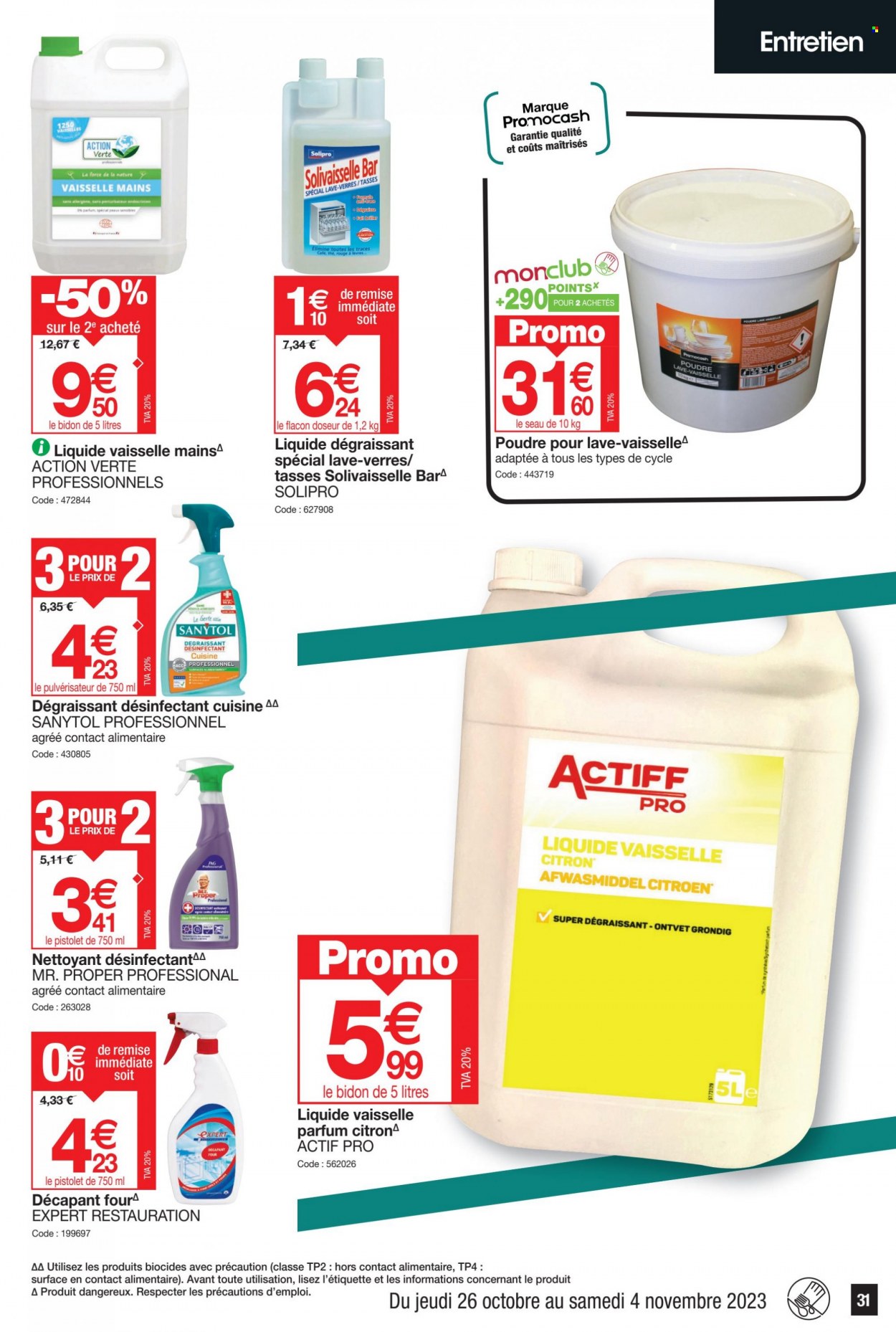 Catalogue Promocash - 26/10/2023 - 04/11/2023. Page 31