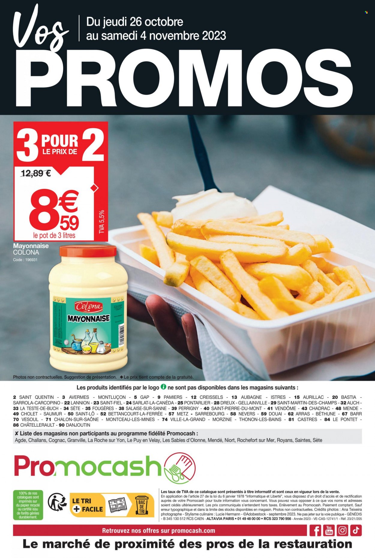 Catalogue Promocash - 26/10/2023 - 04/11/2023. Page 44