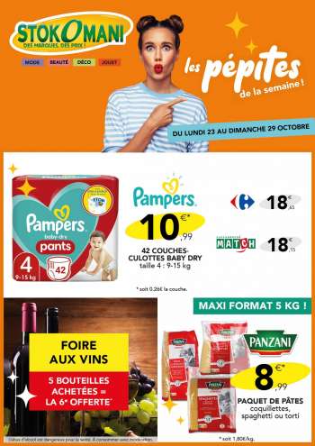 Catalogue Stokomani - 23/10/2023 - 29/10/2023.