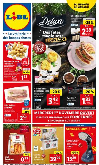 Catalogue Lidl - 01/11/2023 - 07/11/2023.