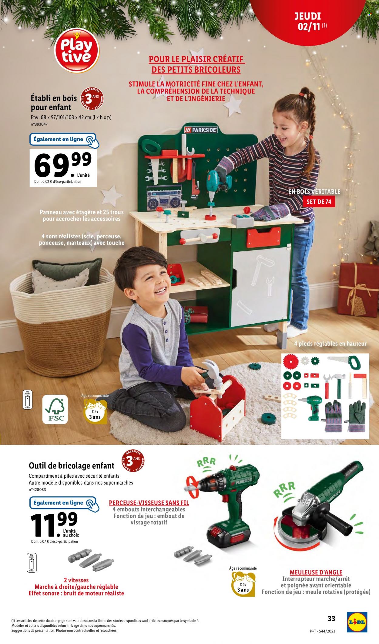 Catalogue Lidl - 01/11/2023 - 07/11/2023. Page 33