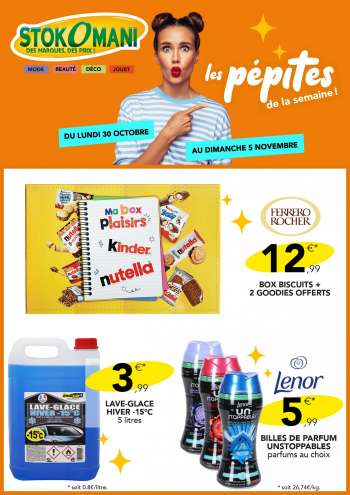 Catalogue Stokomani - 30/10/2023 - 05/11/2023.