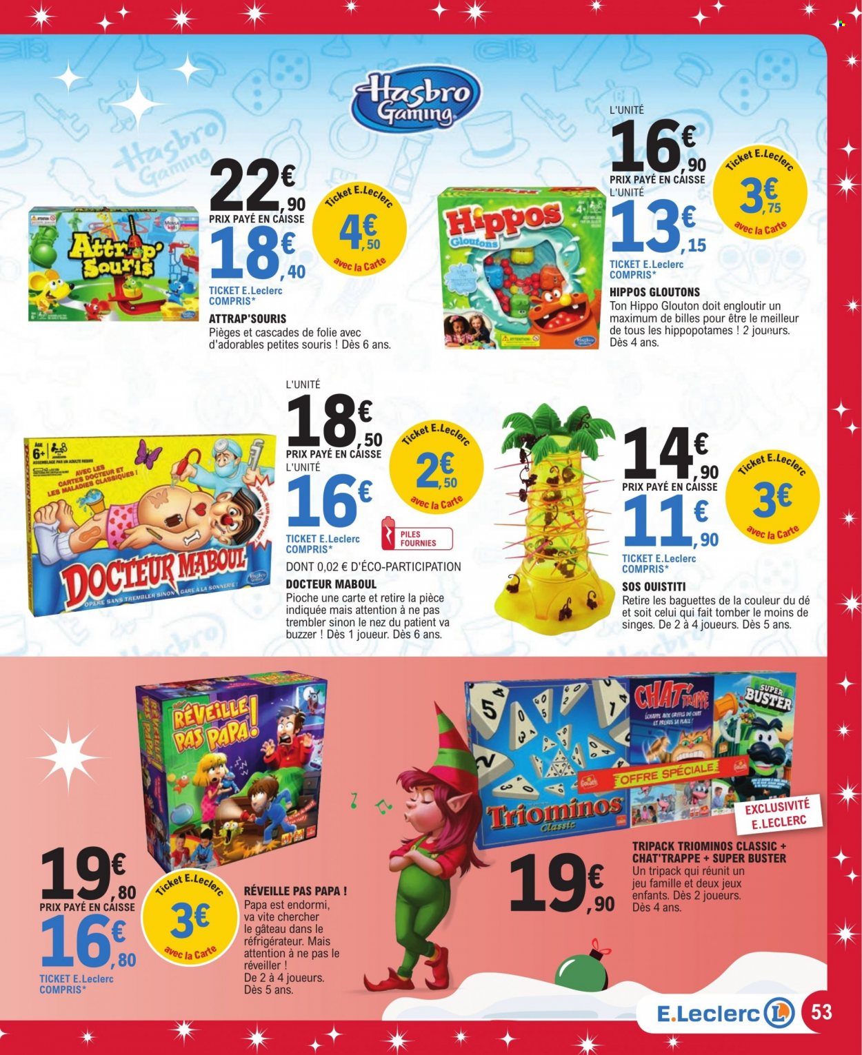 Catalogue E.Leclerc - 31/10/2023 - 09/12/2023. Page 53