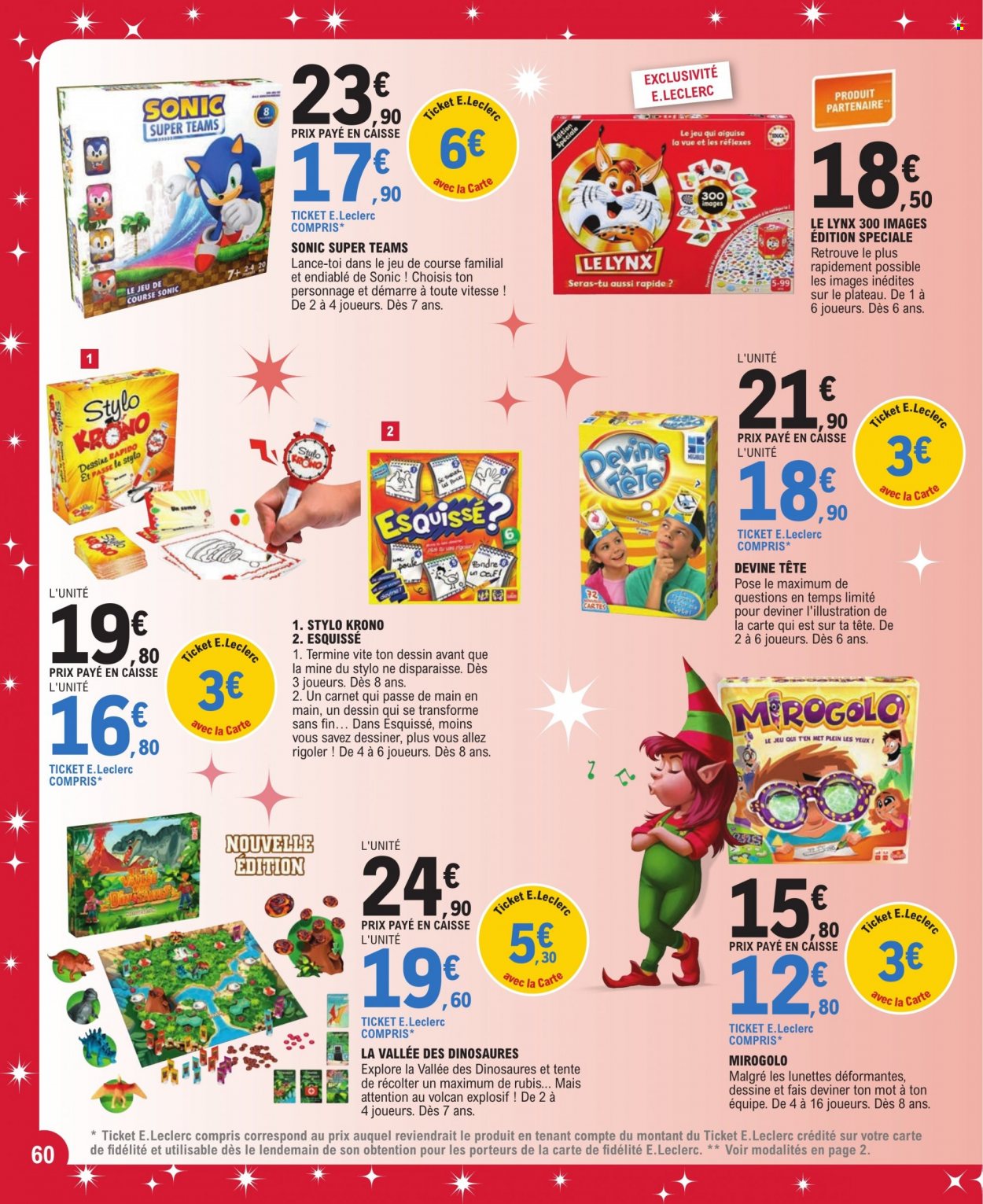 Catalogue E.Leclerc - 31/10/2023 - 09/12/2023. Page 60