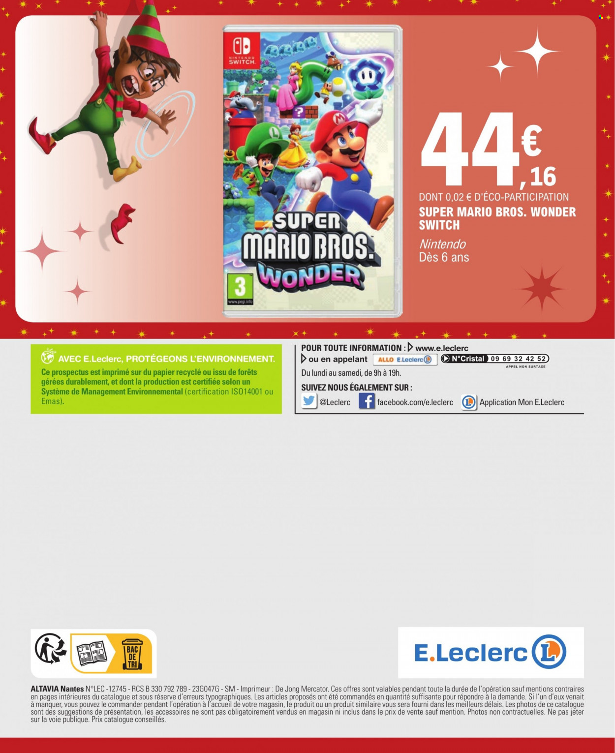 Catalogue E.Leclerc - 31/10/2023 - 09/12/2023. Page 80