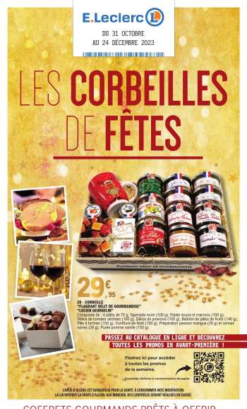 Catalogue E.Leclerc - 31/10/2023 - 24/12/2023.