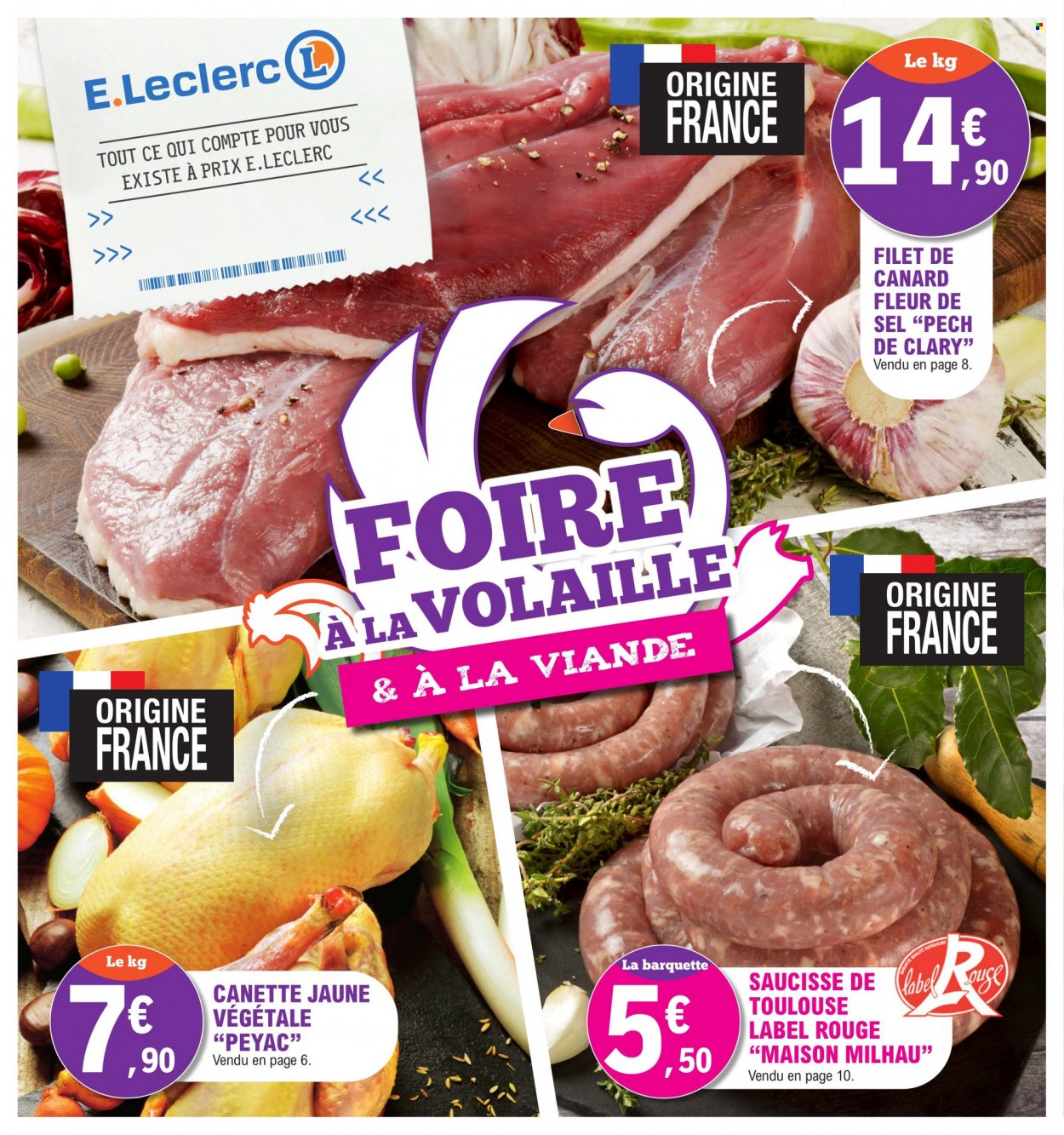 Catalogue E.Leclerc - 31/10/2023 - 11/11/2023. Page 1