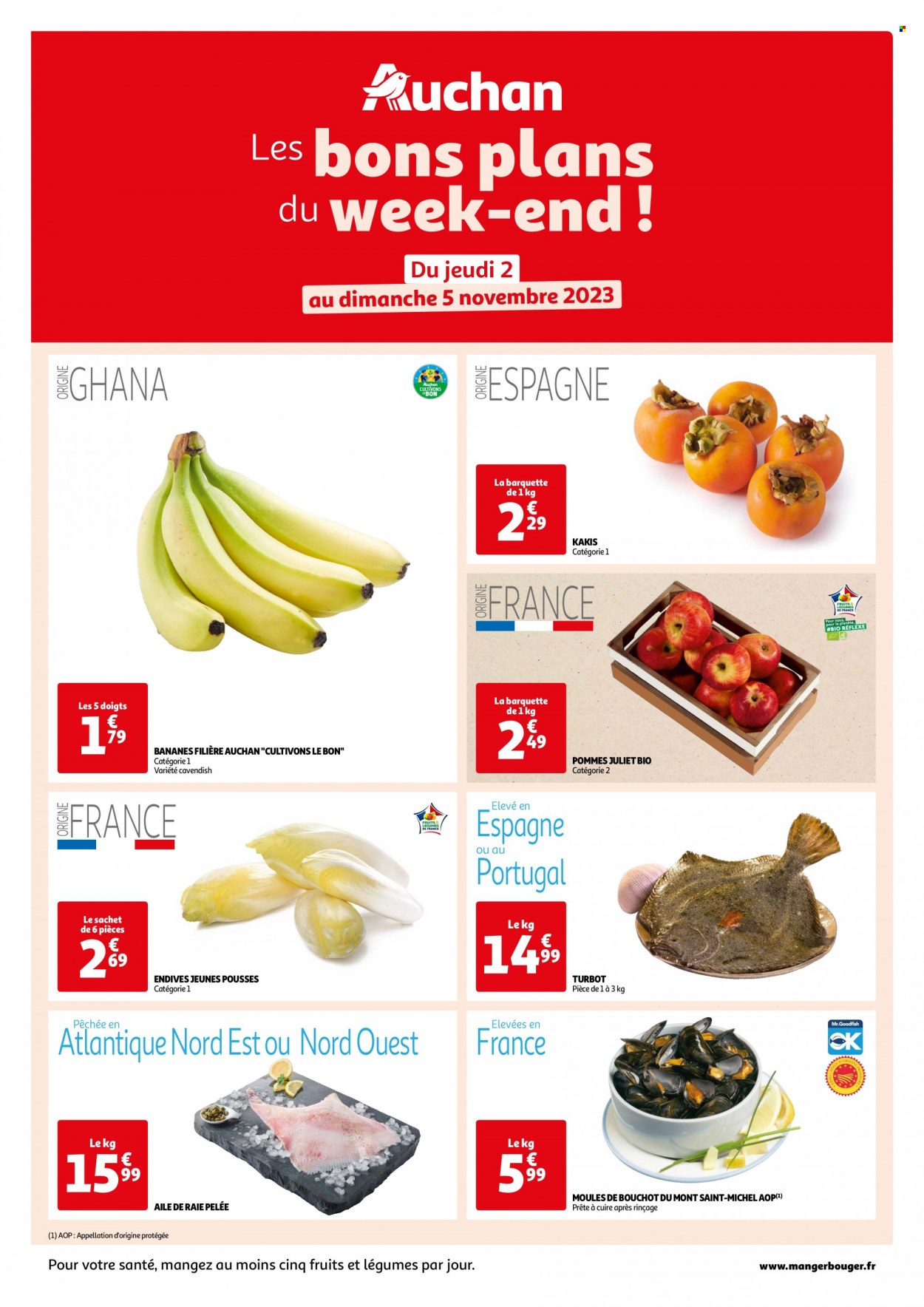 Catalogue Auchan - 02/11/2023 - 05/11/2023. Page 1