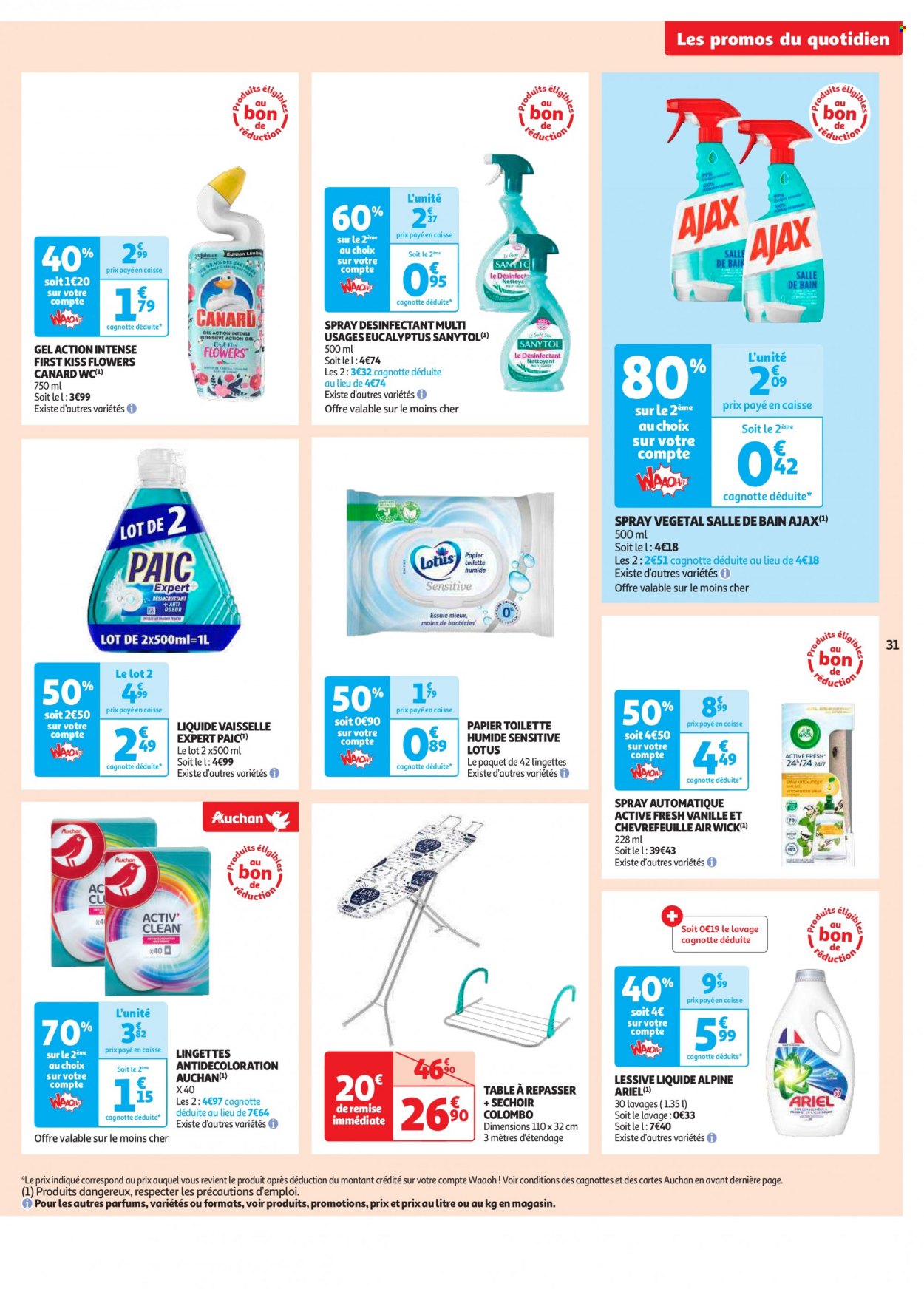 Catalogue Auchan - 31/10/2023 - 06/11/2023. Page 31