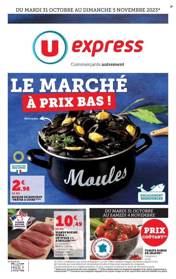 Catalogue U express - 31/10/2023 - 05/11/2023. Page 1