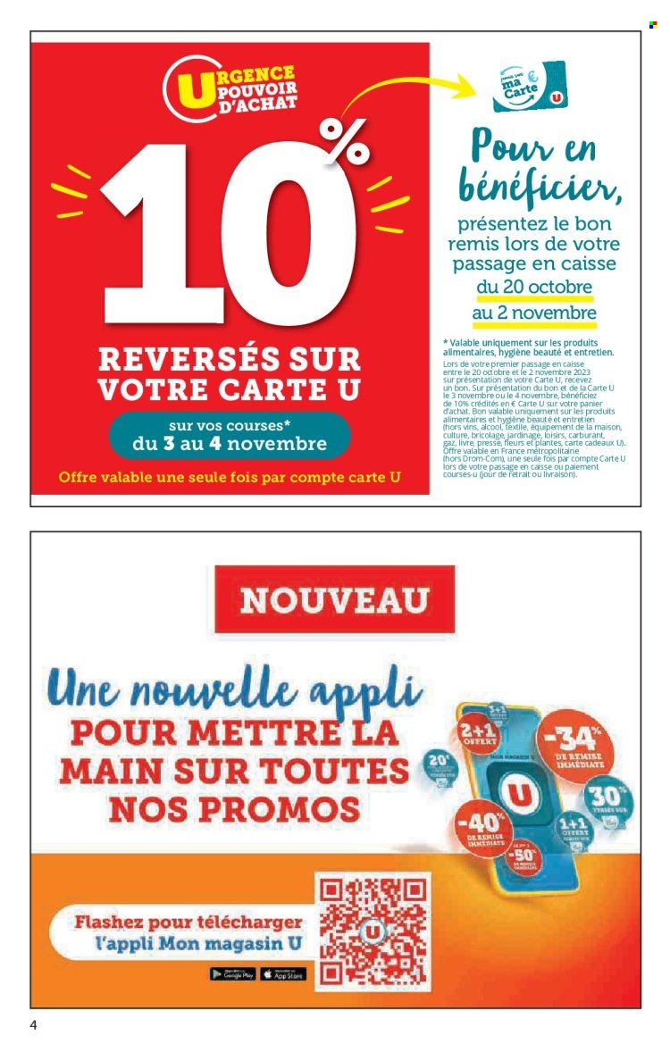 Catalogue U express - 31/10/2023 - 05/11/2023. Page 4