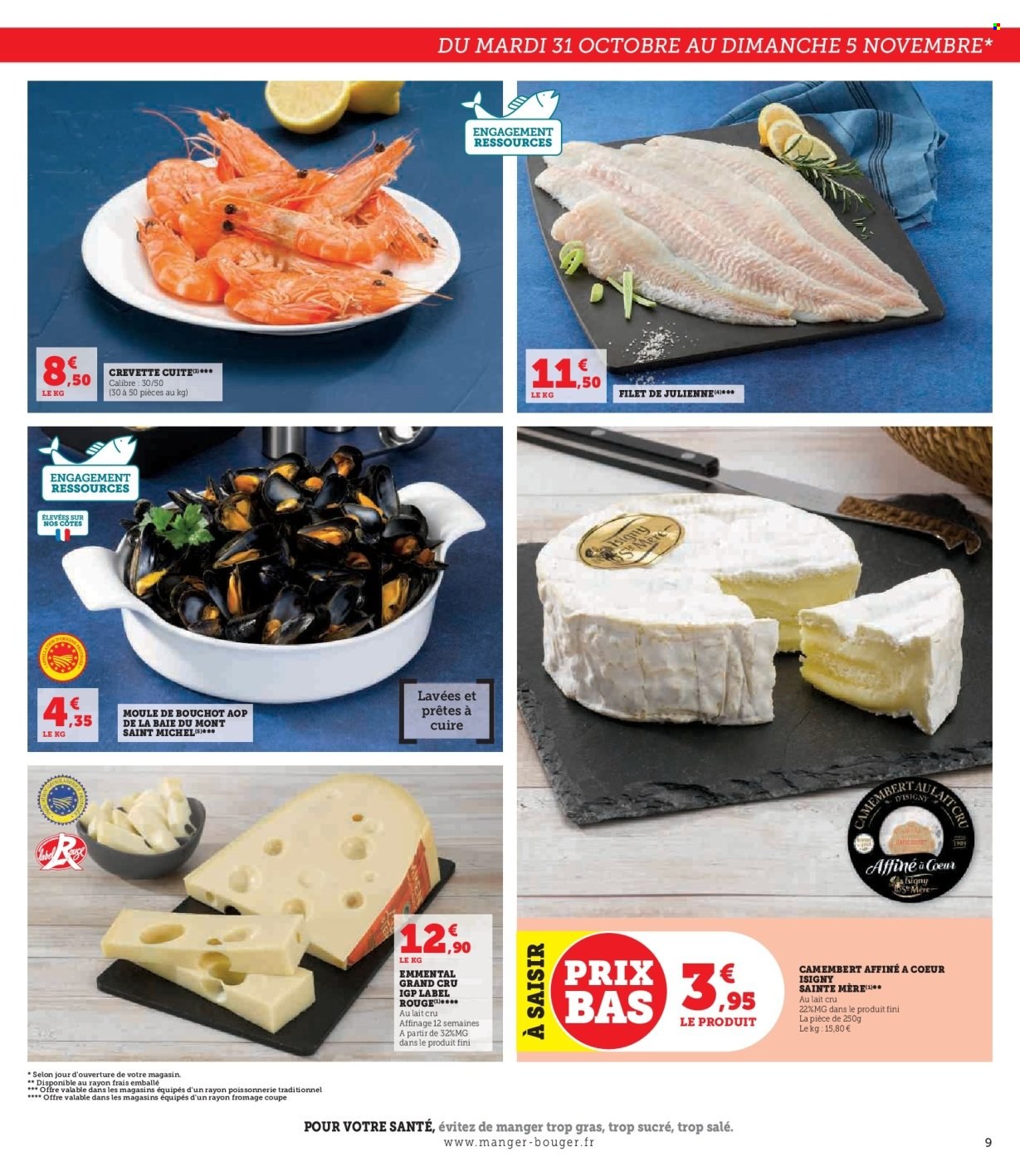 Catalogue SUPER U - 31/10/2023 - 12/11/2023. Page 9
