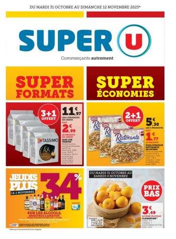 Catalogue SUPER U - 31/10/2023 - 12/11/2023.