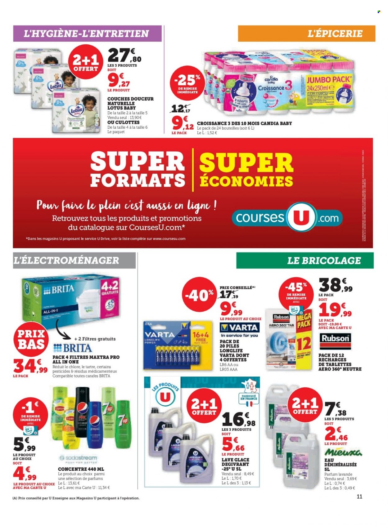 Catalogue SUPER U - 31/10/2023 - 12/11/2023. Page 11