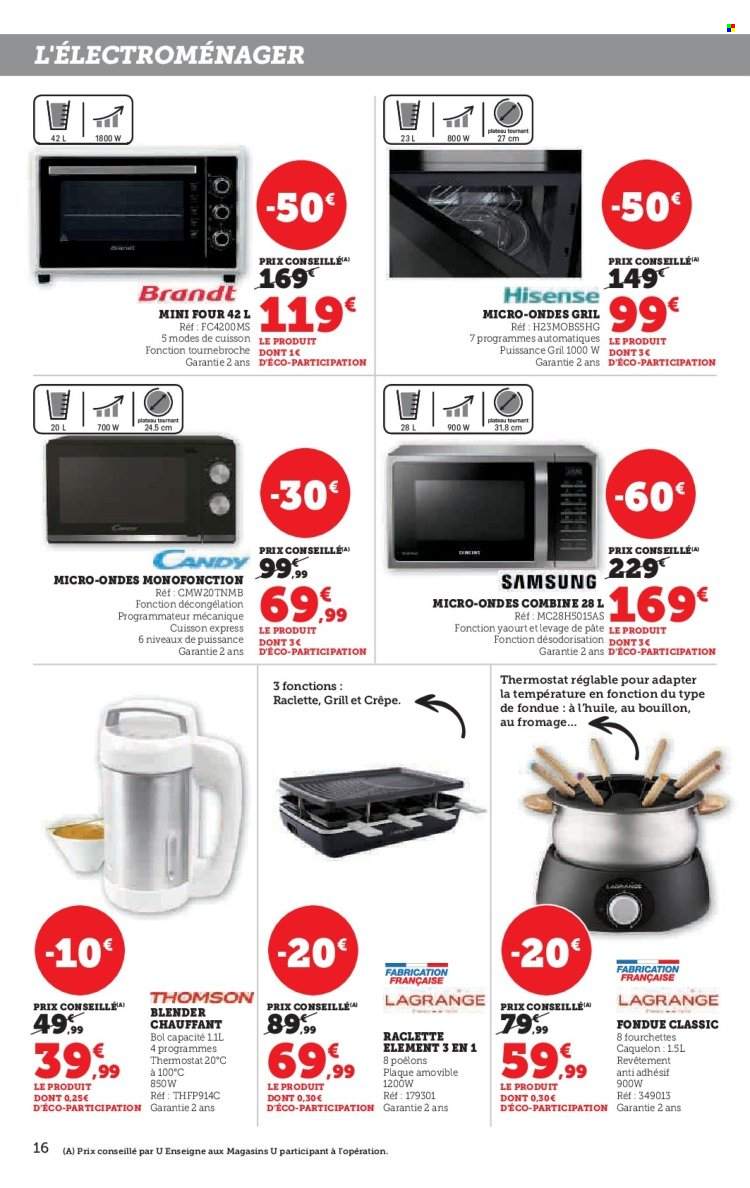 Catalogue HYPER U - 31/10/2023 - 12/11/2023. Page 16
