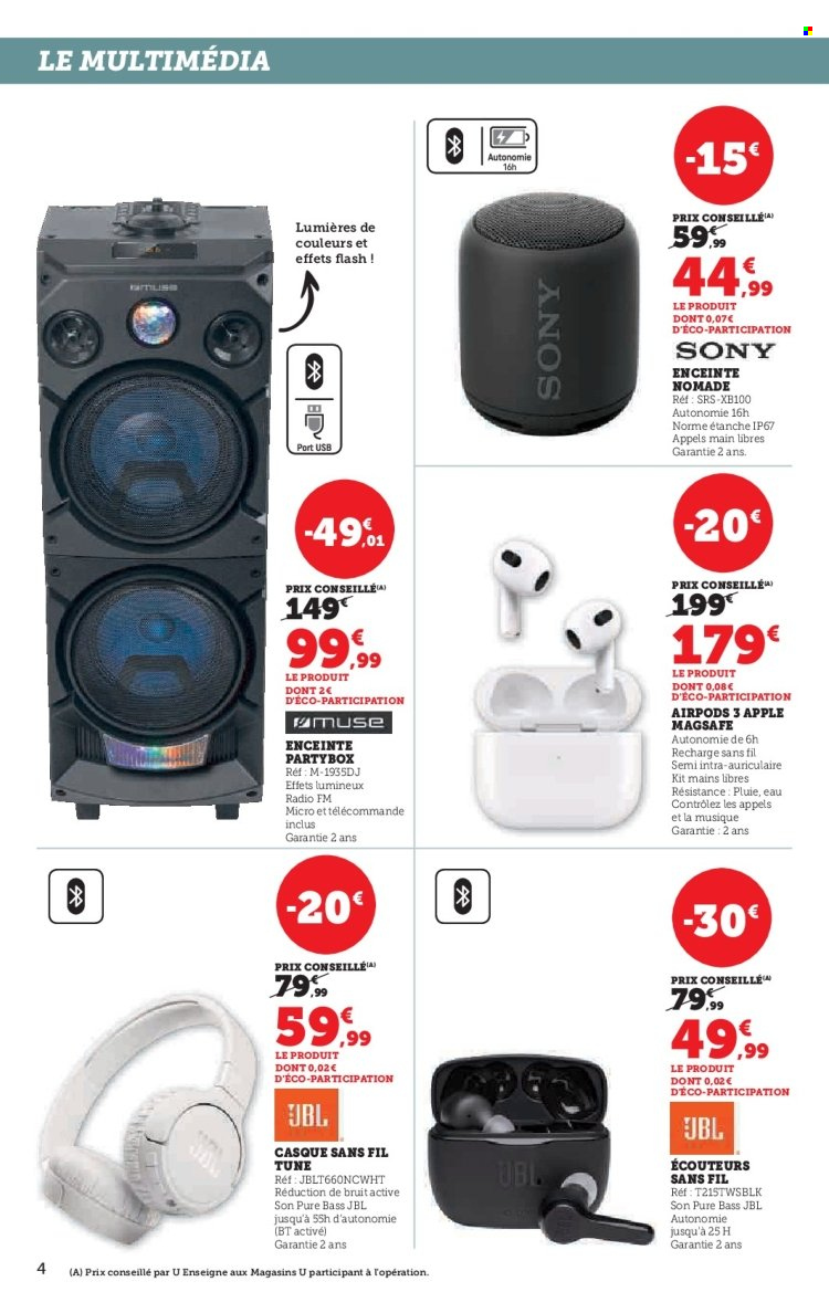 Catalogue SUPER U - 31/10/2023 - 12/11/2023. Page 4
