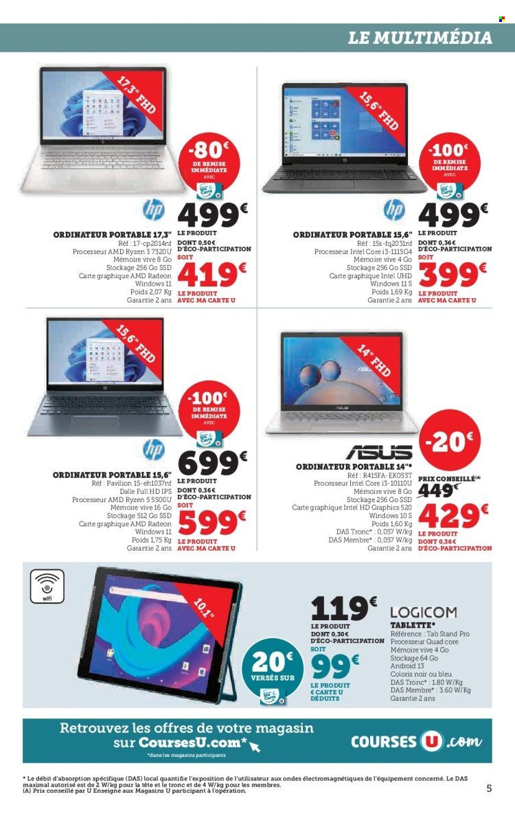 Catalogue SUPER U - 31/10/2023 - 12/11/2023. Page 5
