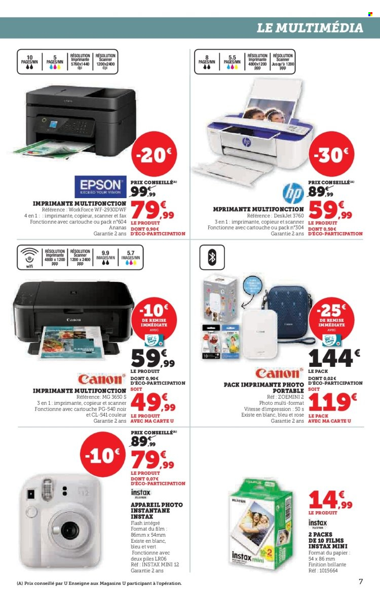 Catalogue SUPER U - 31/10/2023 - 12/11/2023. Page 7