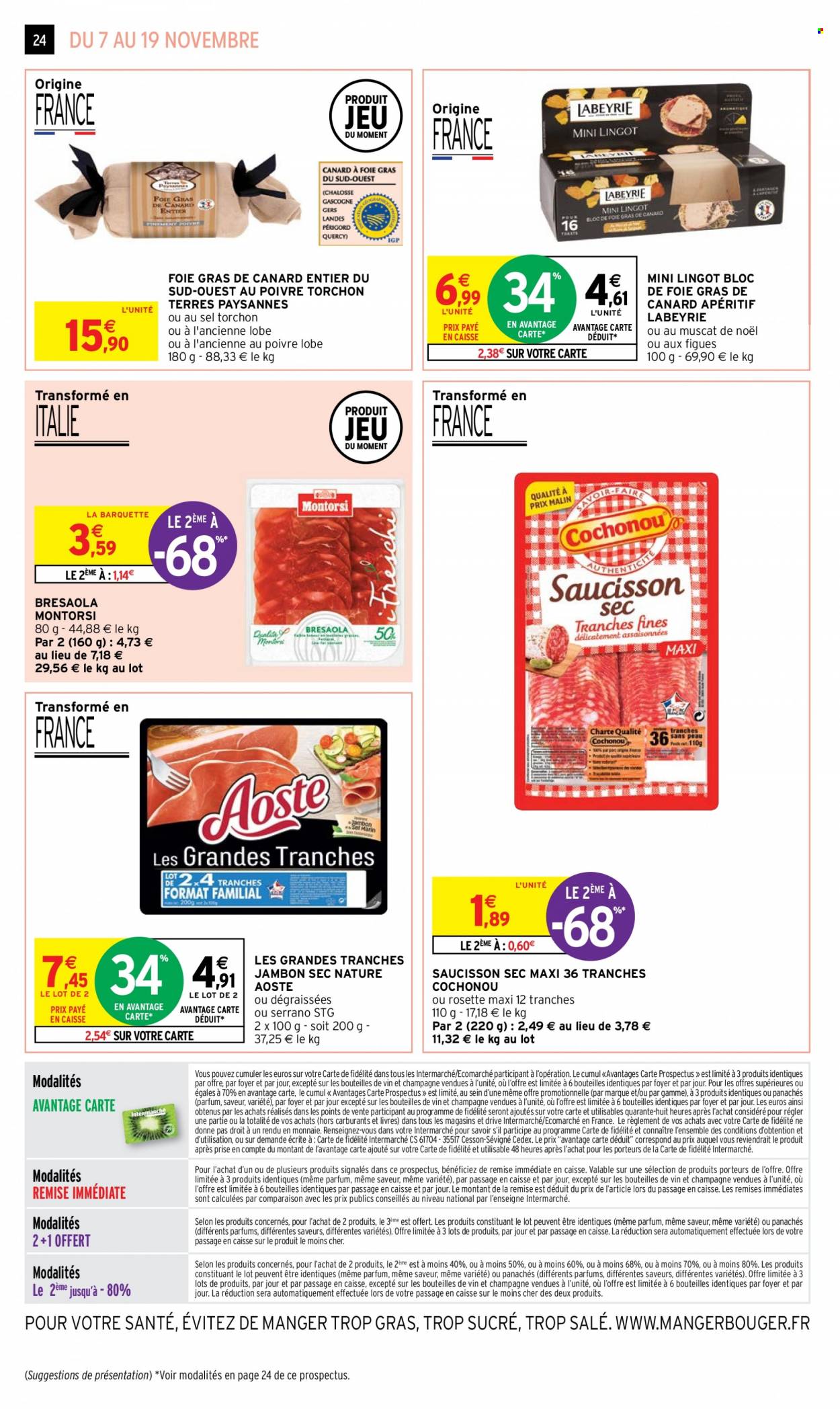 Catalogue Intermarché Super - 07/11/2023 - 19/11/2023. Page 24