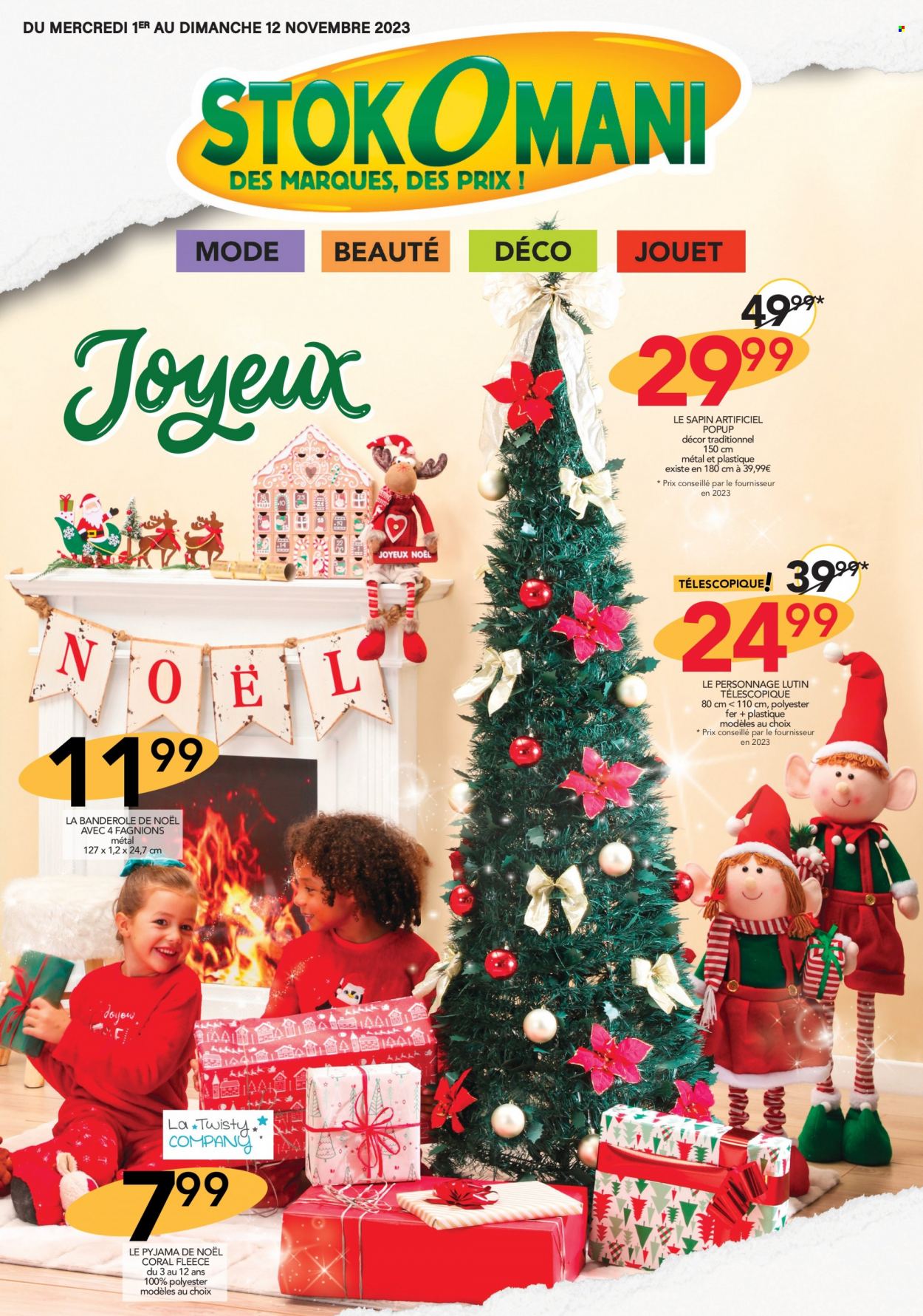 Catalogue Stokomani - 01/11/2023 - 12/11/2023. Page 1