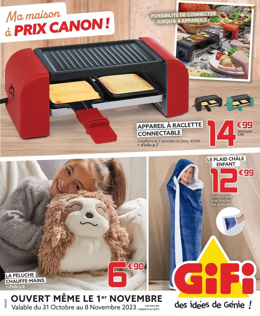 Catalogue GiFi - 31/10/2023 - 08/11/2023. Page 1