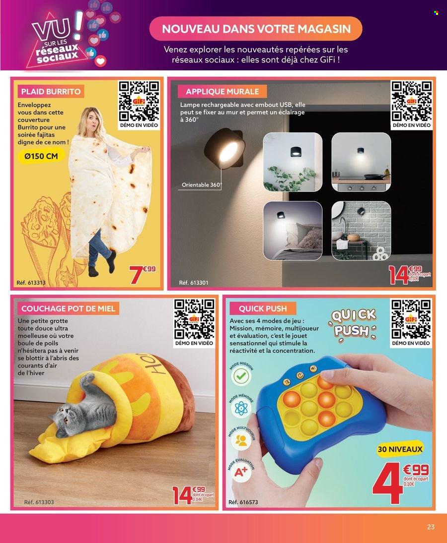 Catalogue GiFi - 31/10/2023 - 08/11/2023. Page 23