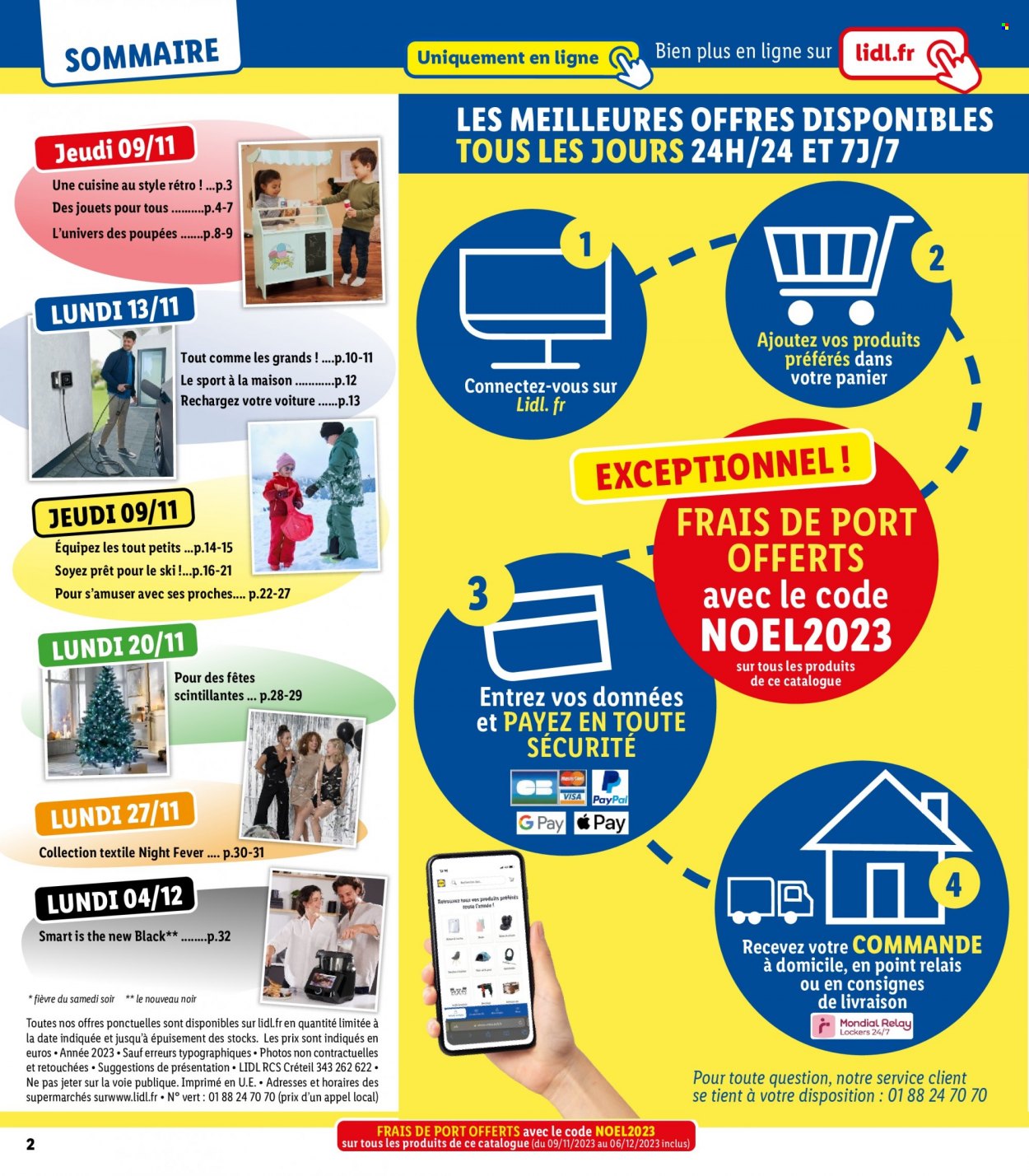 Catalogue Lidl - 09/11/2023 - 04/12/2023. Page 2