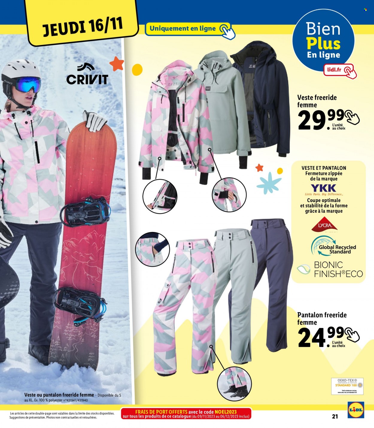 Catalogue Lidl - 09/11/2023 - 04/12/2023. Page 21