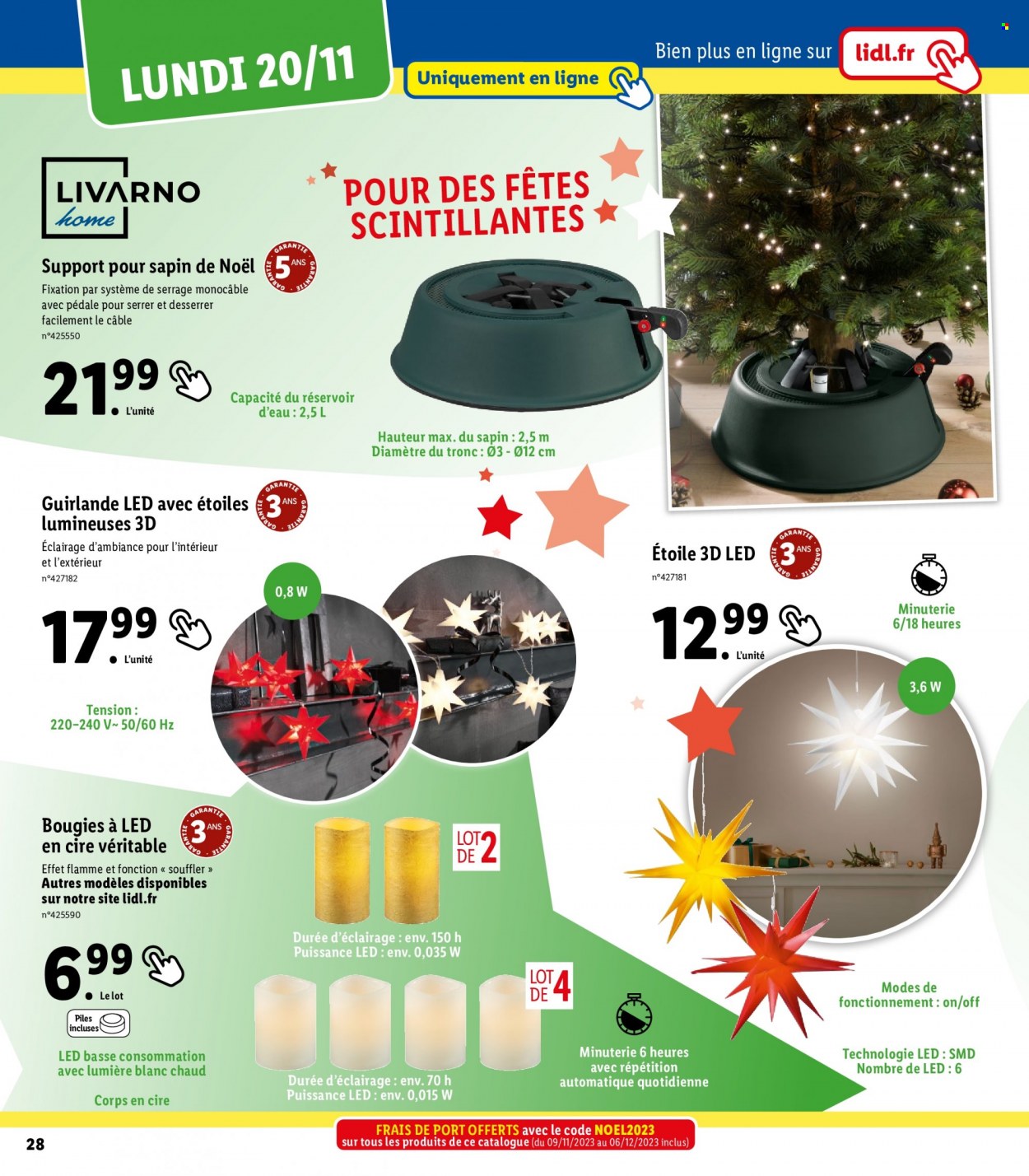 Catalogue Lidl - 09/11/2023 - 04/12/2023. Page 28