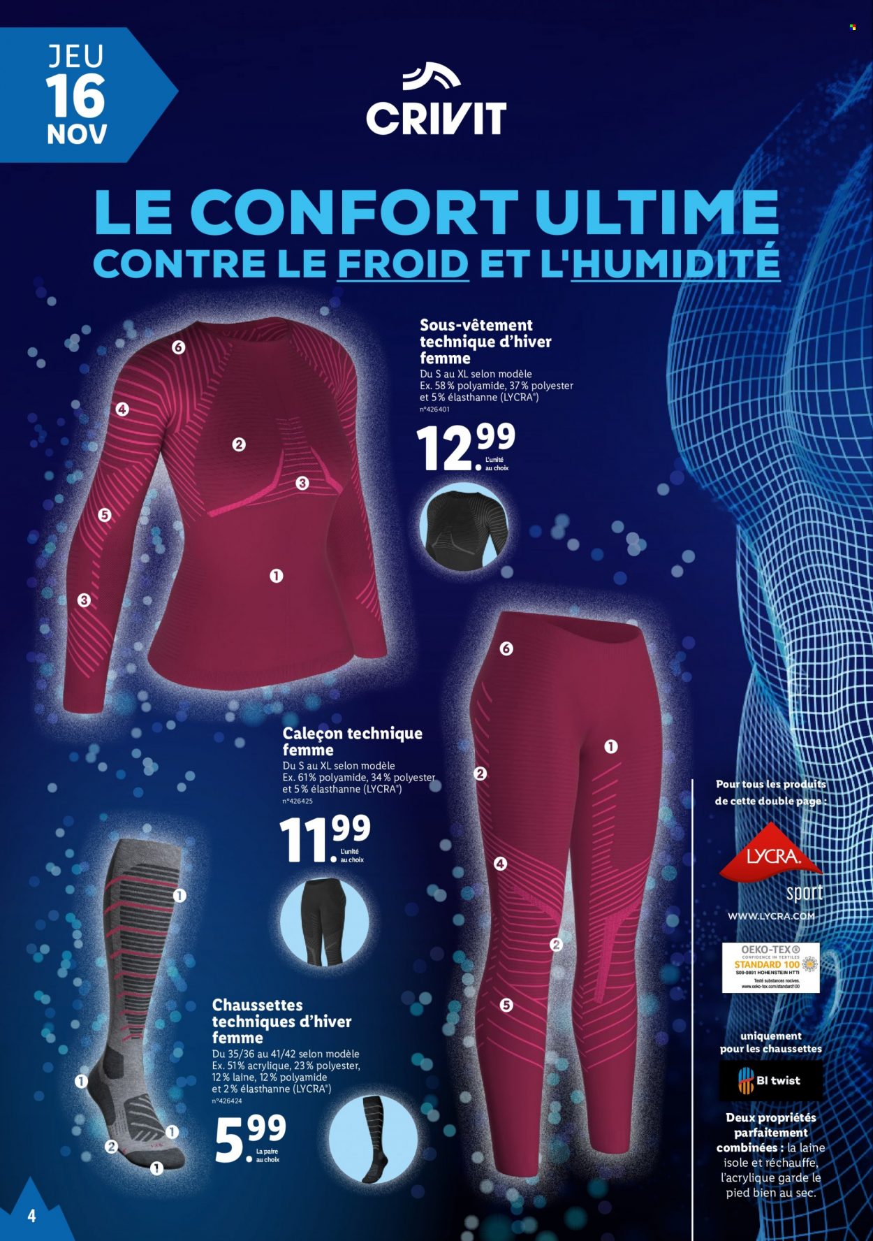 Catalogue Lidl - 16/11/2023 - 30/11/2023. Page 4
