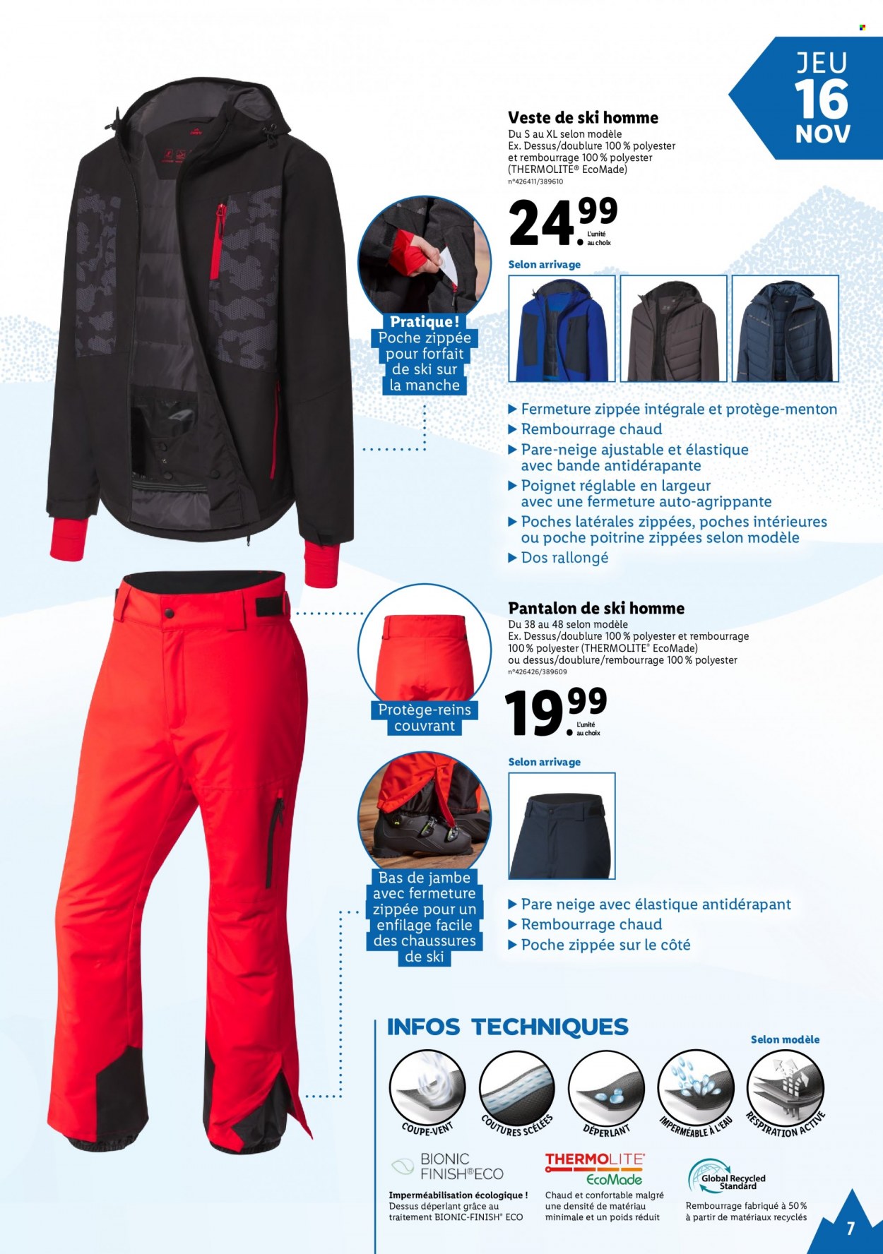Catalogue Lidl - 16/11/2023 - 30/11/2023. Page 7